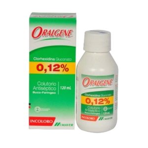 Oralgene Clorhexidina 0,12, Botella 120 Ml – Maver