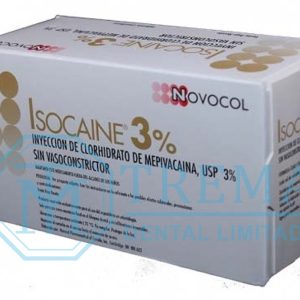 Isocaine 3%  Clorhidrato de Mepivacaina Solución Inyectable.