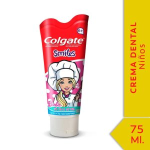 Smiles Barbie Pasta Dental Infantil COLGATE – Caja 12 Unidades