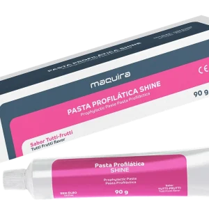Pasta Profiláctica Shine. Con Flúor Sabor Tutty Frutty.  Maquira