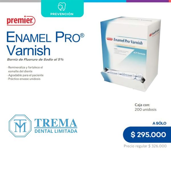 Enamel Pro Varnish Premier TREMA DENTAL CHILE