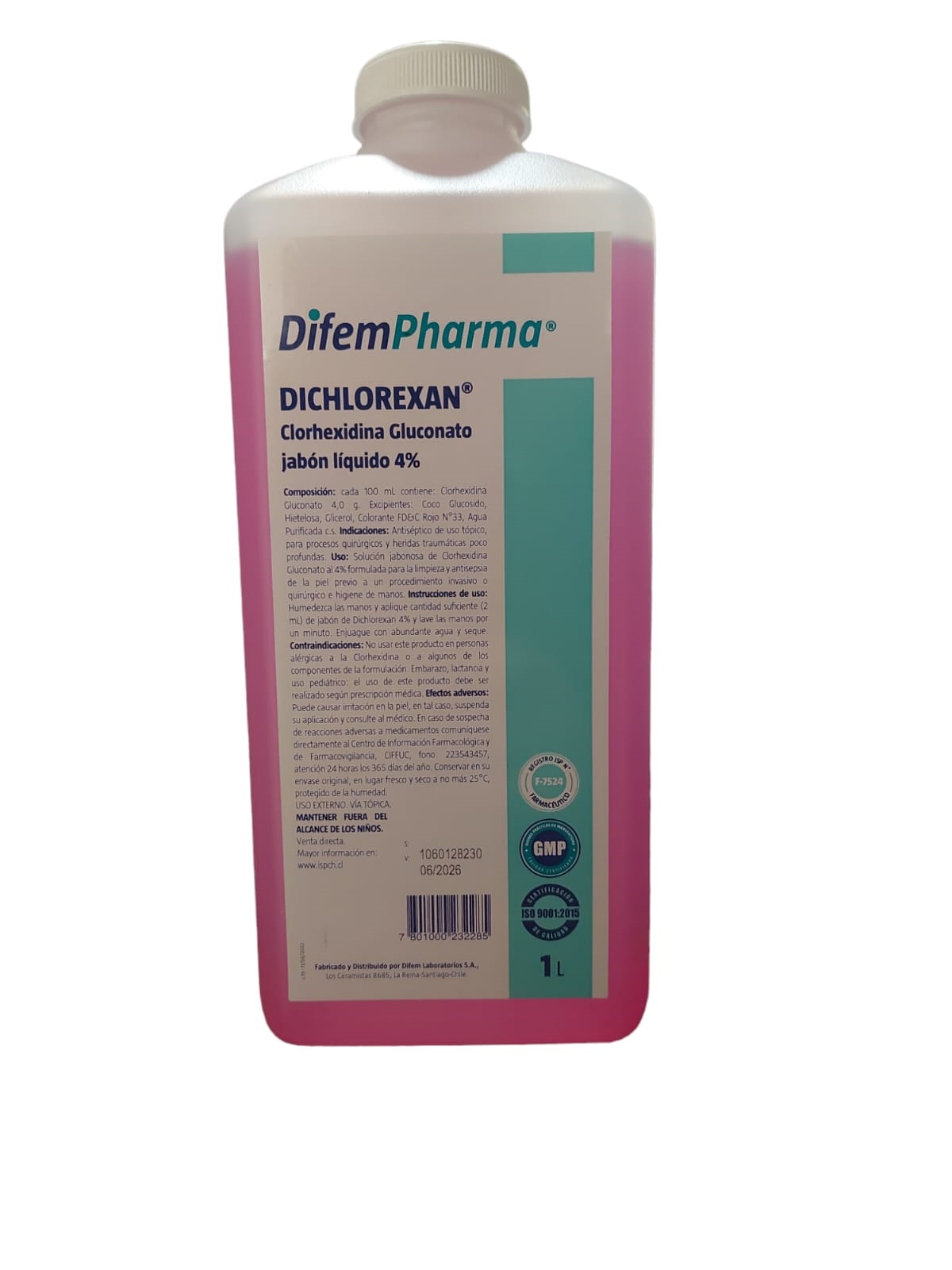 Dichlorexan Difempharma 4% Litro