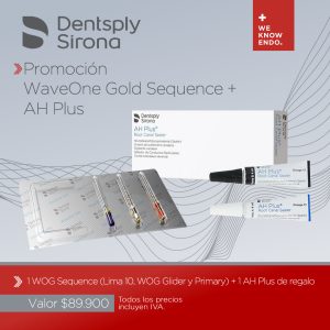 WaveOne Gold Sequence + AH Plus Promoción Dentsply Sirona
