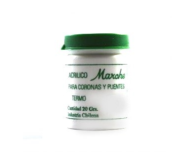 Acrílico para coronas Termocurable 20 Gramos Color 46 Marche