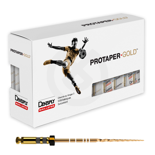 Lima PROTAPER GOLD 25 mm. S1. MAILLEFER