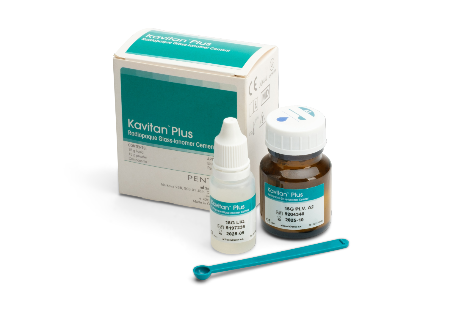 Kavitan LC, 12 grs. PLV Shade A2 + 5 grs. Líquido. Kerr