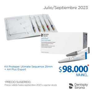 OFERTA PROTAPER ULTIMATE SEQUENCE 25MM + AH PLUS EXPORT – DENTSPLY