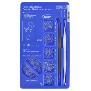KIT MATRICES CERVICALES TRANSPARENTES KERR