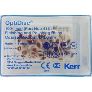 DISCO PULIDO OPTIDISC KERR M-GR 9.6MM 100 UNIDADES