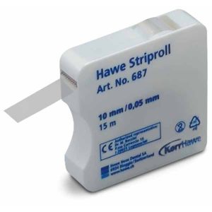 Matrices Striproll Cinta Transparente, Poliéster C/ Dispensador KERR