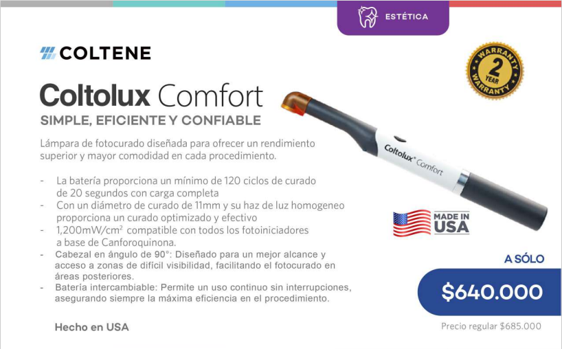 PROMOCOA Coltolux Comfort - Coltene