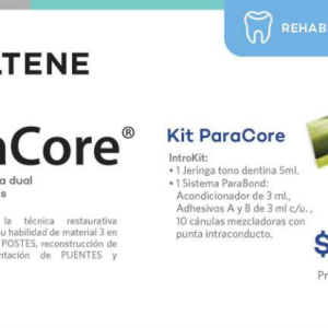 PROMOCOA – Cemento ParaCore Kit Jeringa 5ml – Coltene