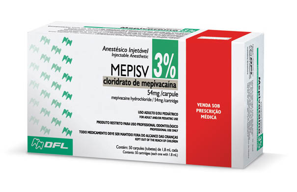 ANEST. MEPIV. MEPISV 3 % S/V T/ VIDRIO 50 U. DFL